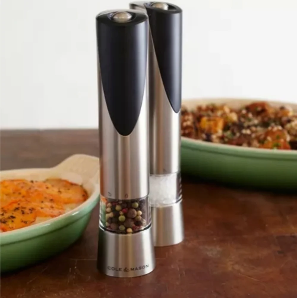 ❤️BUY 2m5 GET 3 FREE  Cole & Mason Black Richmond Electric Mill Gift Set